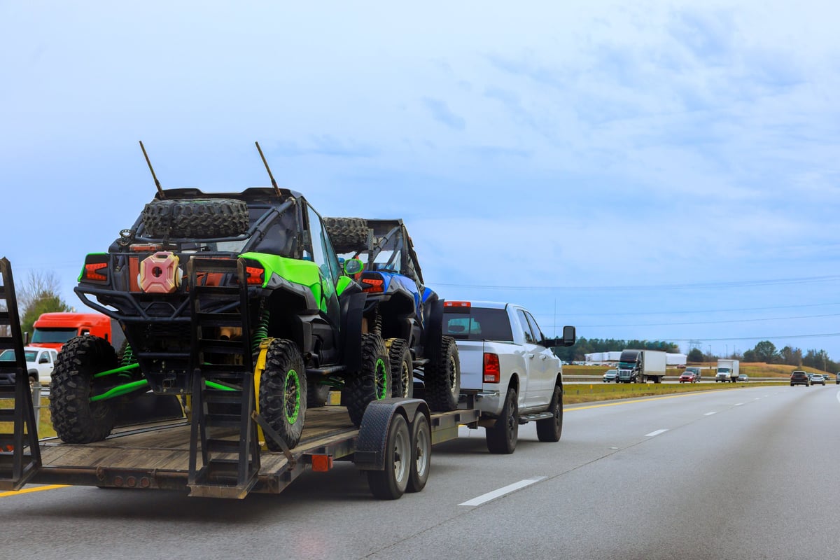 Tow truck on the road serving McLean and Tysons VA